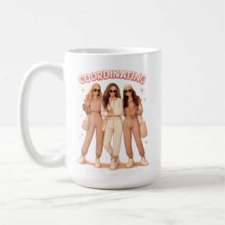 Mug esthétique de tenue coordonnée entre meilleures am
