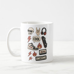 Mug esthétique garçon rockstars