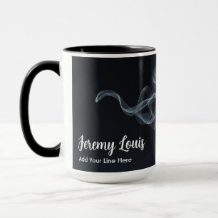 Mug Esthétique Moderne Personnalisée Fumée Pour Patron