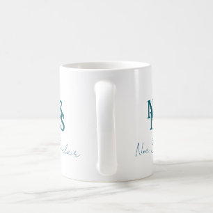 Mug Esthétique verte Votre nom