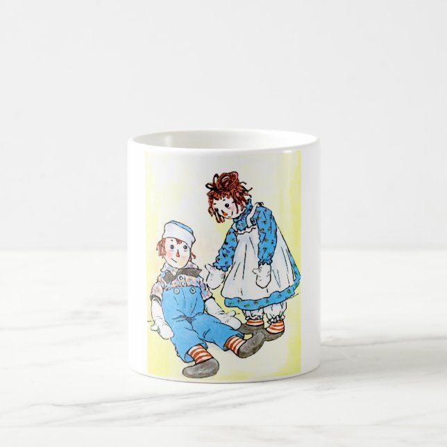 Mug et illustration vintage 1918 d'Andy (Centre)