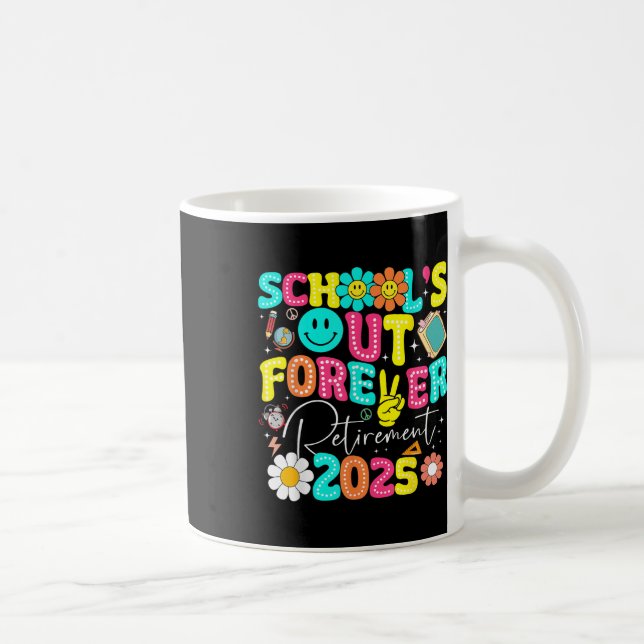 Mug Établissements scolaires à la retraite Pour toujou (Droite)
