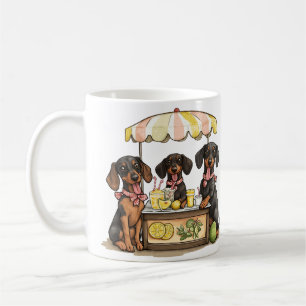 Mug Étal de limonade de chiens teckel