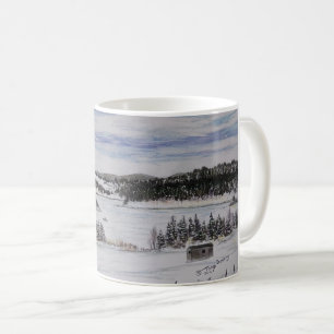 Mug étang rocheux de goéland gelé Fox Trap NL