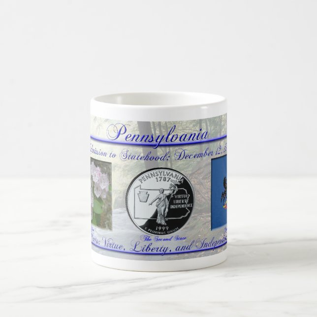 Mug État de la Pennsylvanie commémoratif (Centre)