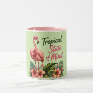 Mug État d'esprit tropical Été vibes de plage
