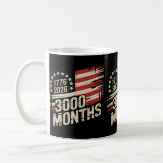 Mug États-Unis 3000 Mois 1776 2026 Juillet 4 Drapeau a
