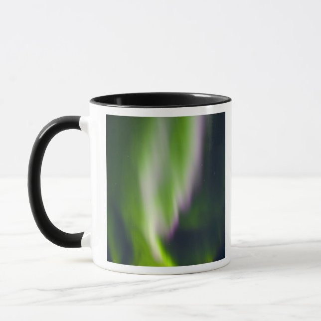 Mug États-Unis, Alaska, Chena Hot Springs. Aurora Bore (Gauche)