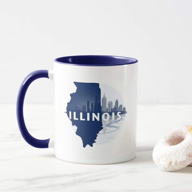 Mug États-Unis d'Amérique (Avec donut)