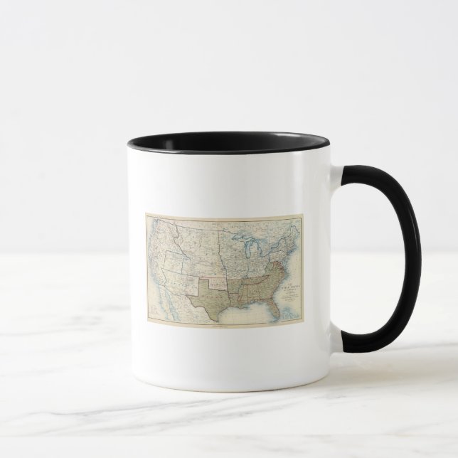Mug États-Unis décembre 1861 (Droite)