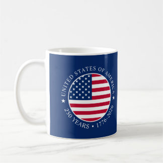 Mug États-Unis Fête de l'Indépendance du 4 juillet 250