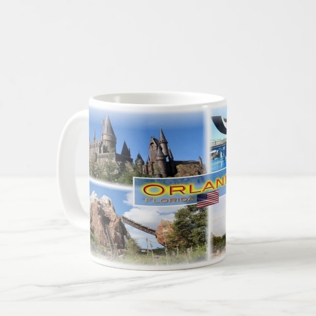 Mug États-Unis - Floride - Orlando - (Devant gauche)