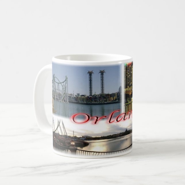 Mug États-Unis - Floride - Orlando - Incroyable côte d (Devant gauche)
