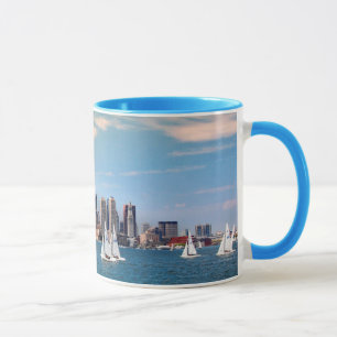 Mug États-Unis, Massachusetts. Skyline du front de mer