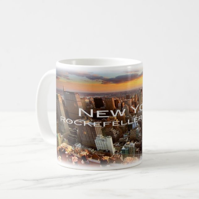 Mug États-Unis - New York - Rockefeller Center - (Devant gauche)