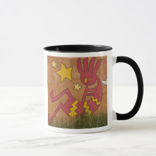 Mug États-Unis, Nouveau-Mexique, Santa Fe. Peinture mu