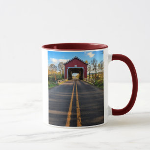 Mug États-Unis, Oregon, Scio, pont Shimanek 2