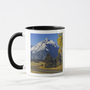 Mug États-Unis, Wyoming, Grand Teton NP. Teton Parkway