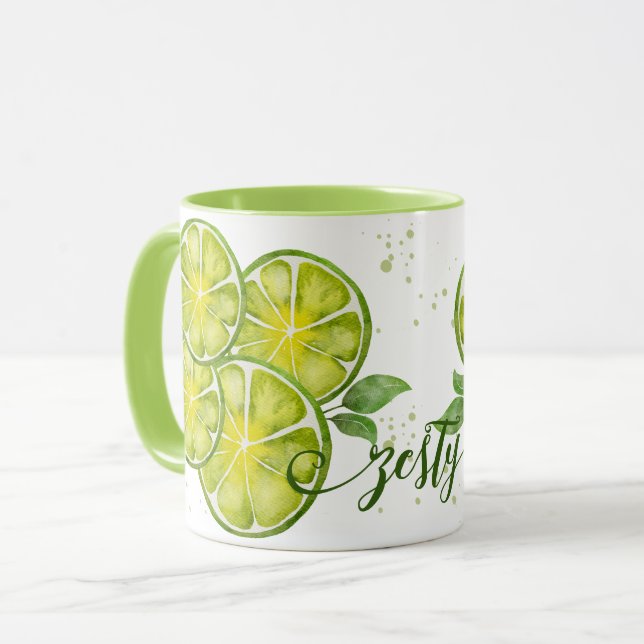 Mug Été de Green Lime (Devant gauche)