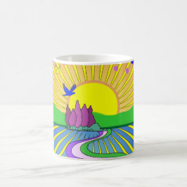Mug Été de l'amour Super psychédélique 60s les années 
