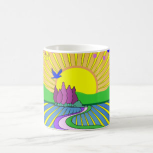 Mug Été de l'amour Super psychédélique 60s les années 