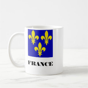Mug Étendard Royal Français Médiéval Fidélité Héraldiq
