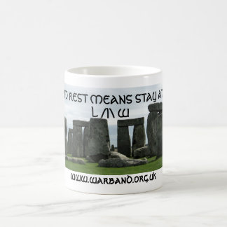 MUG ÉTENDU AUX MOYENS DE REPOS RESTEZ AU REPOS