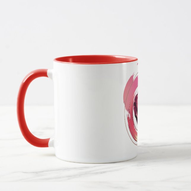 Mug Eternal Bloom – A Rose Day Elegance (Gauche)