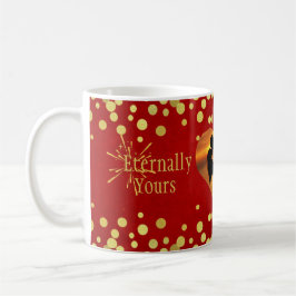 Mug Eternellement votre Valentine's Day Red Gold Luxur