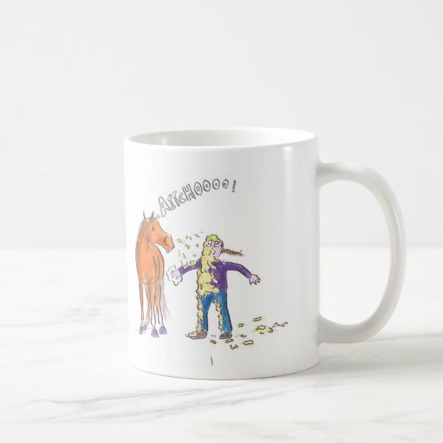 Mug Éternuements de cheval (Droite)