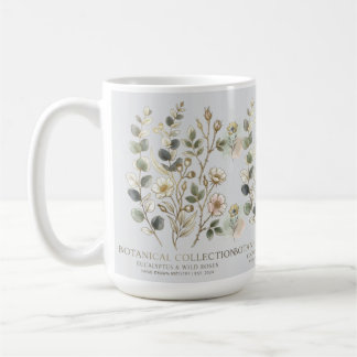 Mug Ethereal Gold & Sage Botanical Collection