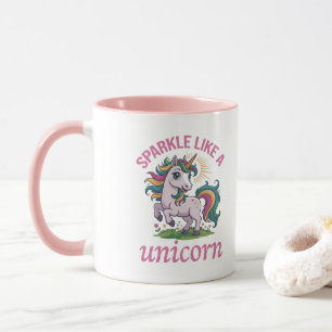 Mug Étincelle comme une licorne