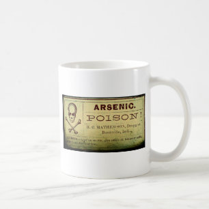 Mug Étiquette Arsenic désorganisé