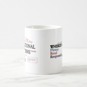 Mug "Étiquette blanc"/"Lire Bateaux à boire de façon r