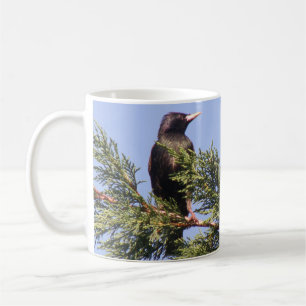 Mug Étiquette dans une boue personnalisée d'épinette