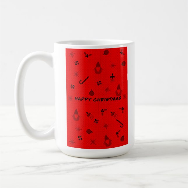 Mug Étiquette de cadeau (Gauche)