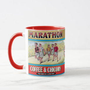 Mug Étiquette de café Fabled Marathon