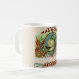 Mug Étiquette de cigare Magnolia