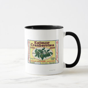 Mug Étiquette de la marque Olive Eatmor Cranberries