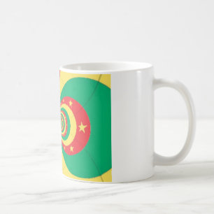 Mug étoile à cinq branches République du Cameroun