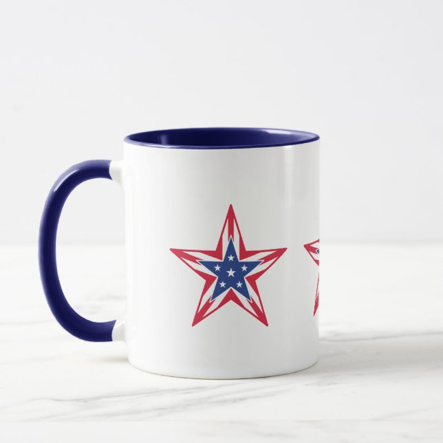 Mug Étoile de la liberté (horizontale) (Gauche)