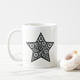 Mug étoile ornementale