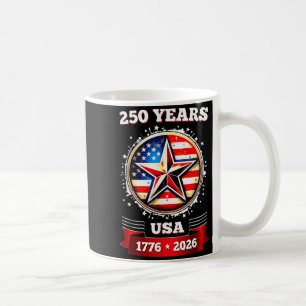 Mug Étoile patriotique des États-Unis 250e anniversair