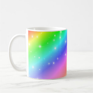 Mug Étoiles colorées arc-en-ciel