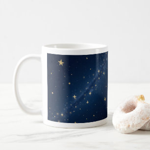 Mug étoiles dans le ciel nocturne