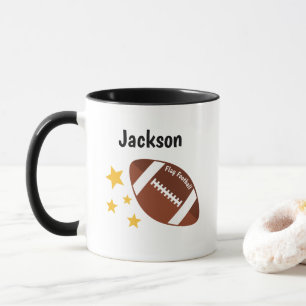 Mug Étoiles de football drapeau pour enfants Personnal