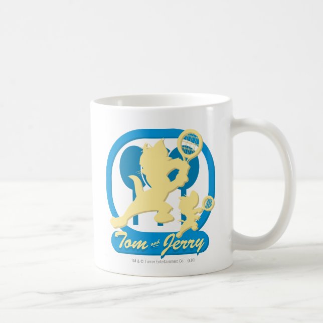 Mug Étoiles de tennis Tom et Jerry 3 (Droite)