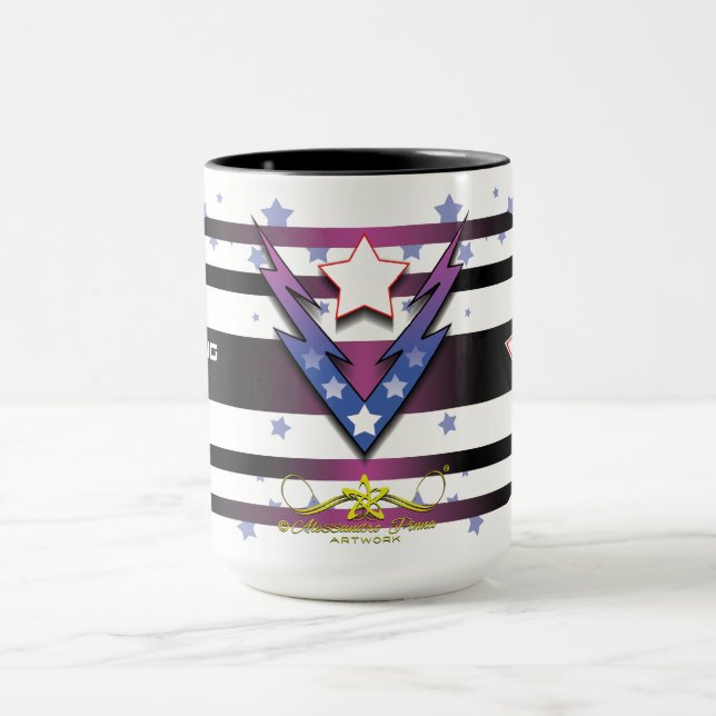 Mug Étoiles de tonnerre (Centre)