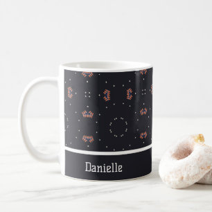 Mug Étoiles Et Motif Spacship Unique