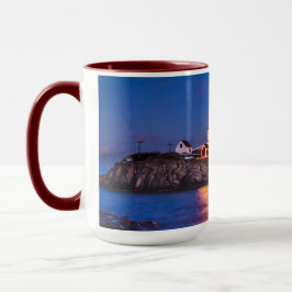 Mug Etoiles sur Nubble Lighthouse dans le Maine